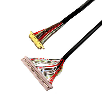 I-PEX 20455-030E-99，JAE FI-S30S Horizontal mating Micro-coaxial cable 1.25mm pitch, Board-to-Cable