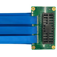 Custom 0.50 mm 30pin 60pin 90pin 120pin High-Speed samtec QTH-030-01-F-D cable assembly